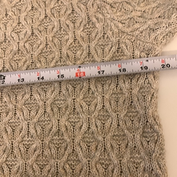 Jeanne Pierre Cream Knit Pullover Sweater Size L - Picture 6 of 8